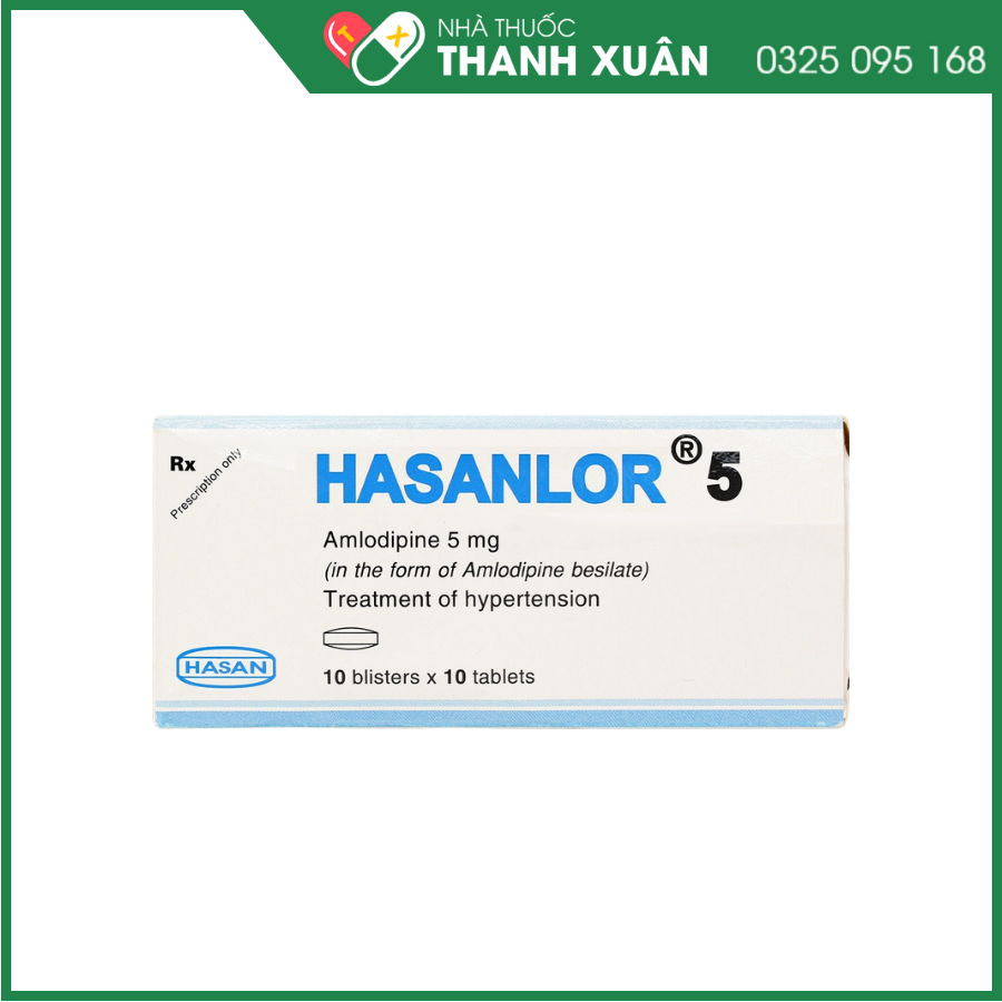 Hasanlor 5 điều trị tăng huyết áp